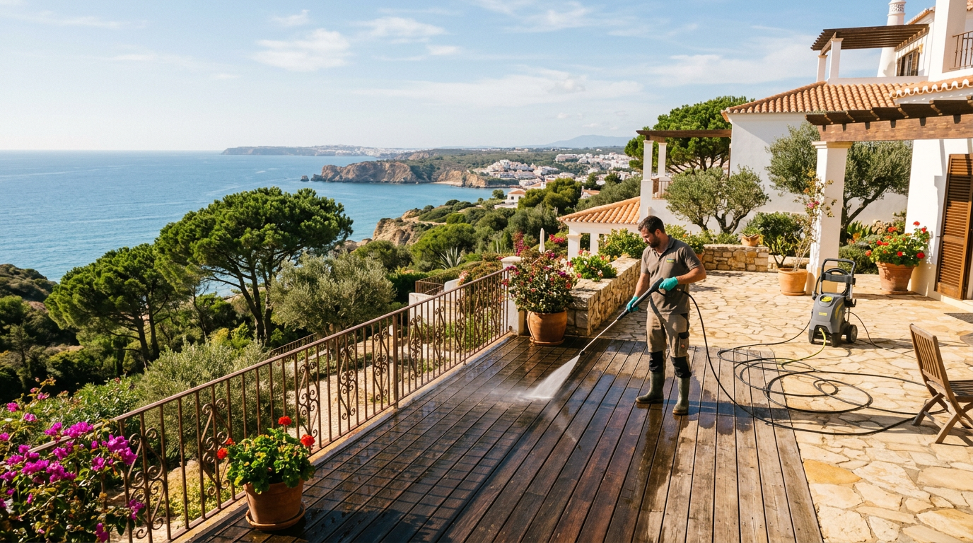 Deck & Terrace Cleaning